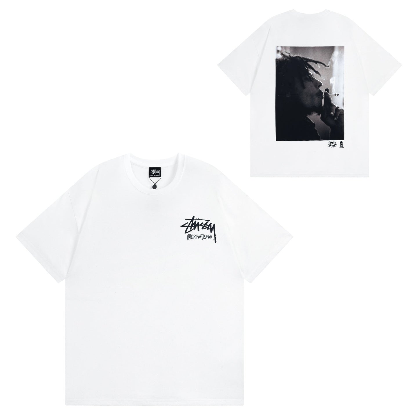 Stussy T-Shirts Casual Versatile Loose T-Shirts Couple
