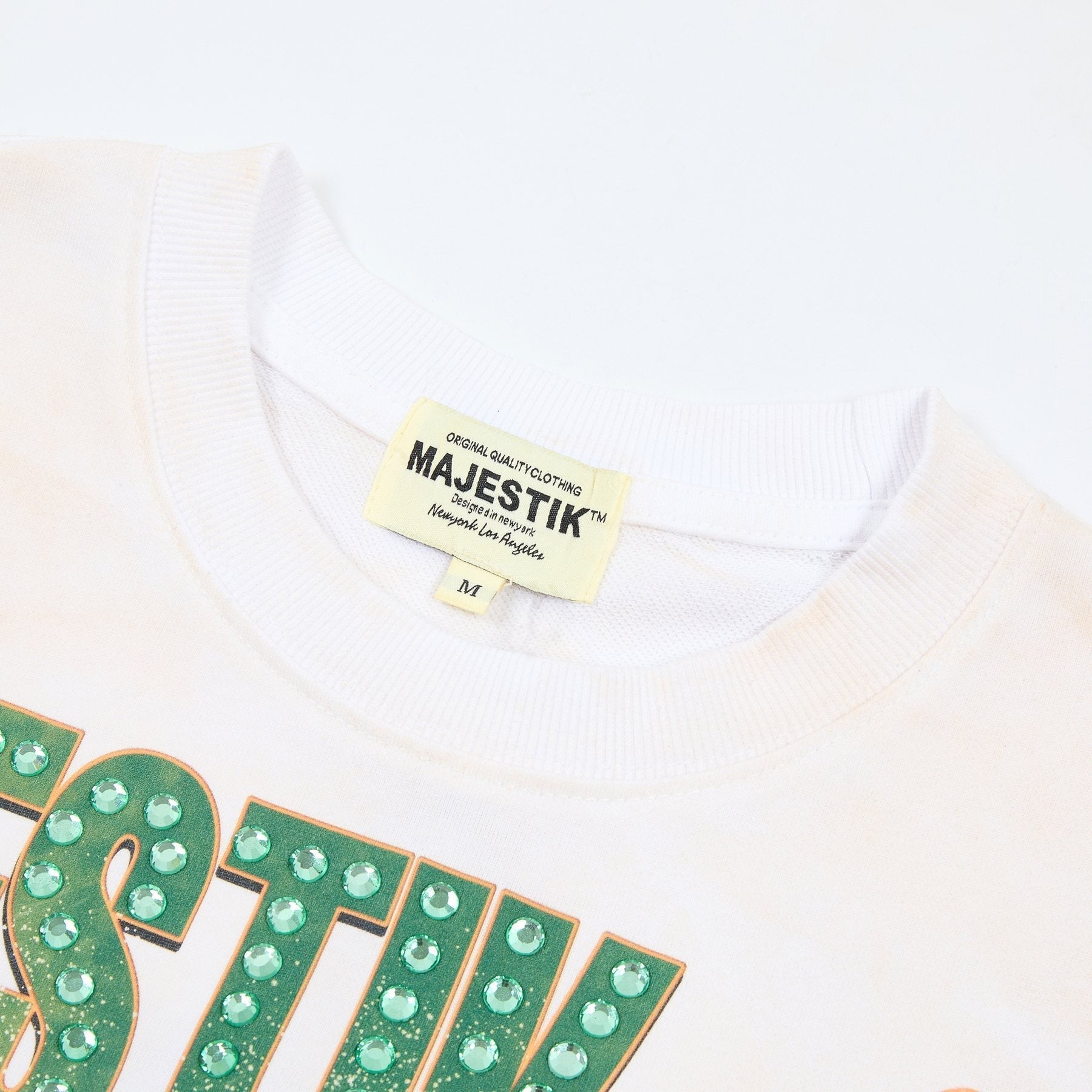 MAJESTIK Bulldog Graphic Short-Sleeve T-Shirt ¡ª neck_label