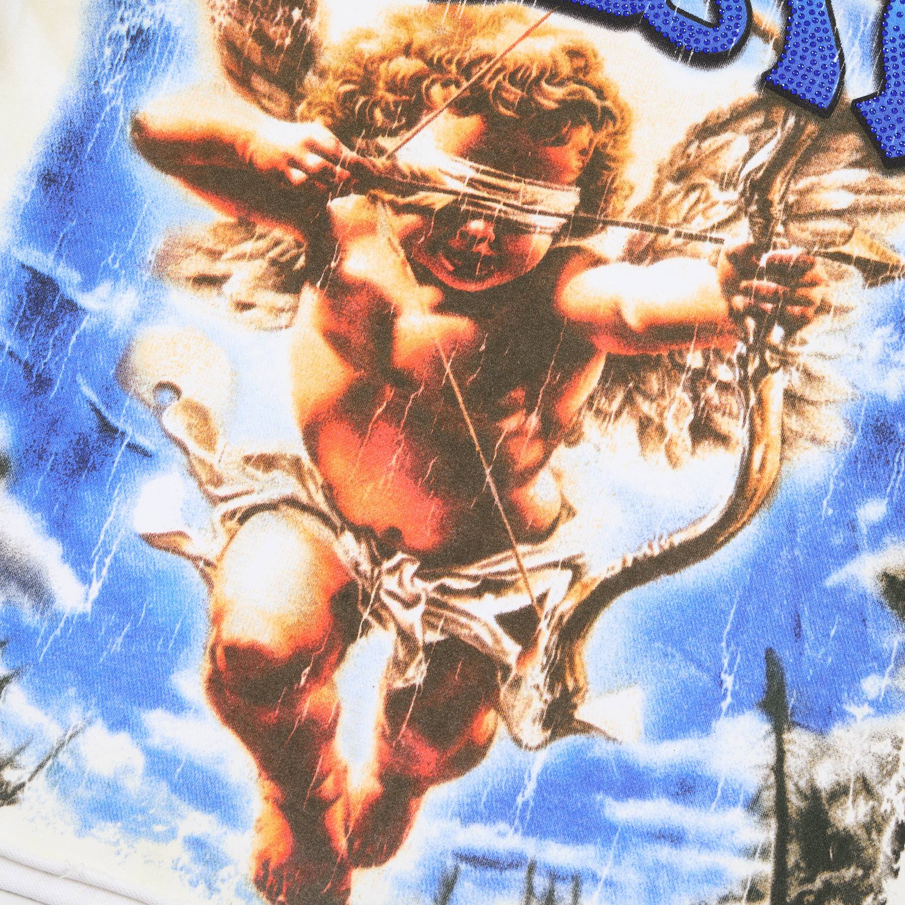 MAJESTIK Baby Angel Cherub Graphic T-Shirt ¡ª detail