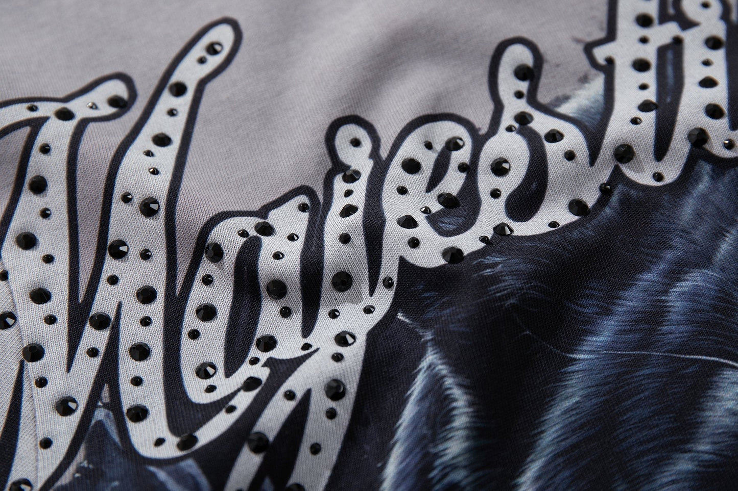 MAJESTIK Panther Skull Graphic T-Shirt ¡ª detail