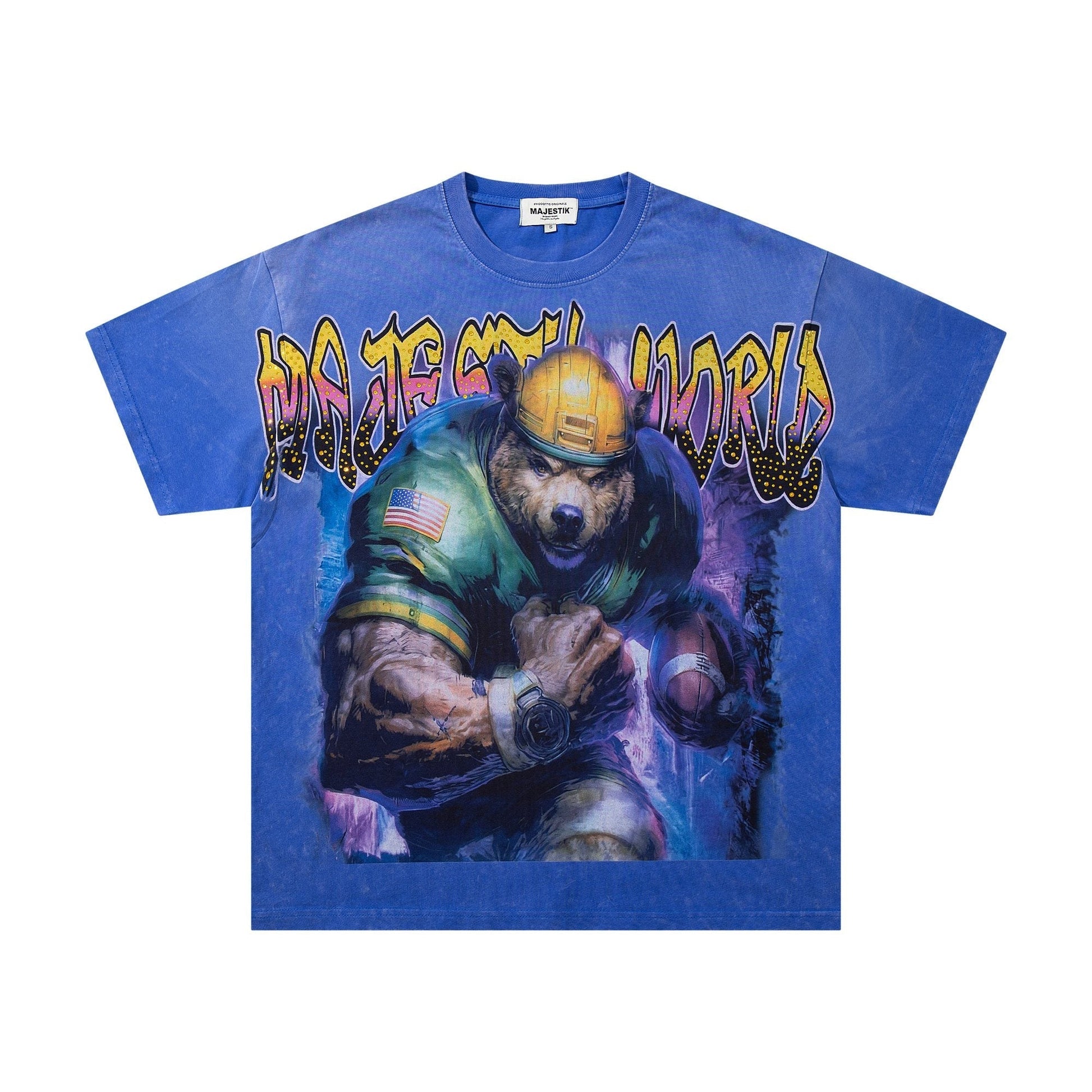 MAJESTIK Football Graphic T-Shirt ¡ª hero