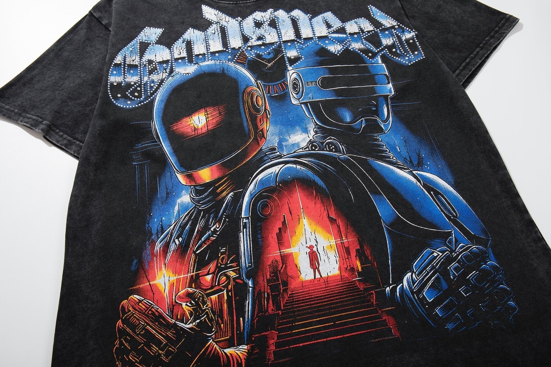 MAJESTIK Astronaut Graphic Short-Sleeve T-Shirt ¡ª front