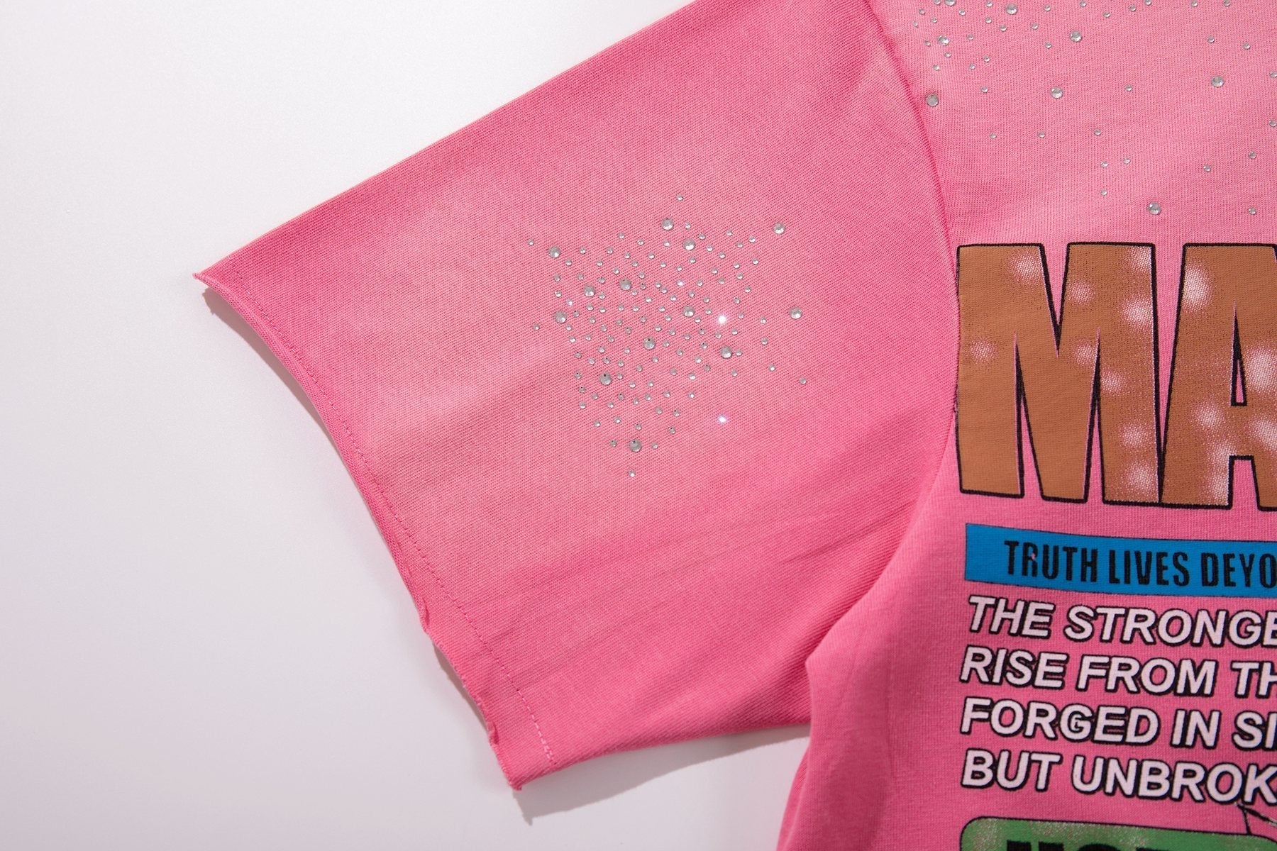 MAJESTIK Broken Heart Graphic T-Shirt ¡ª detail