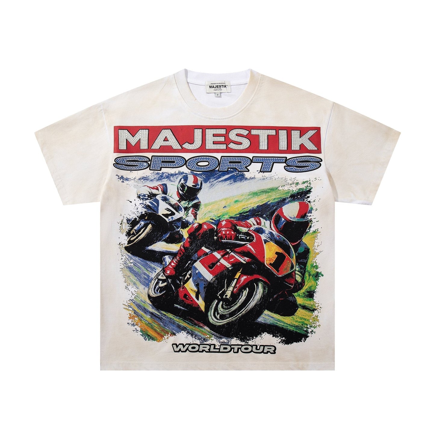 MAJESTIK Motorcycle World Tour Graphic T-Shirt ¡ª hero