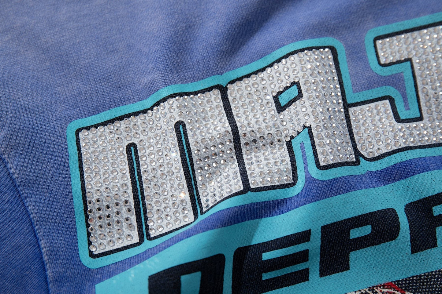 MAJESTIK Skeleton Driver Graphic T-Shirt ¡ª detail