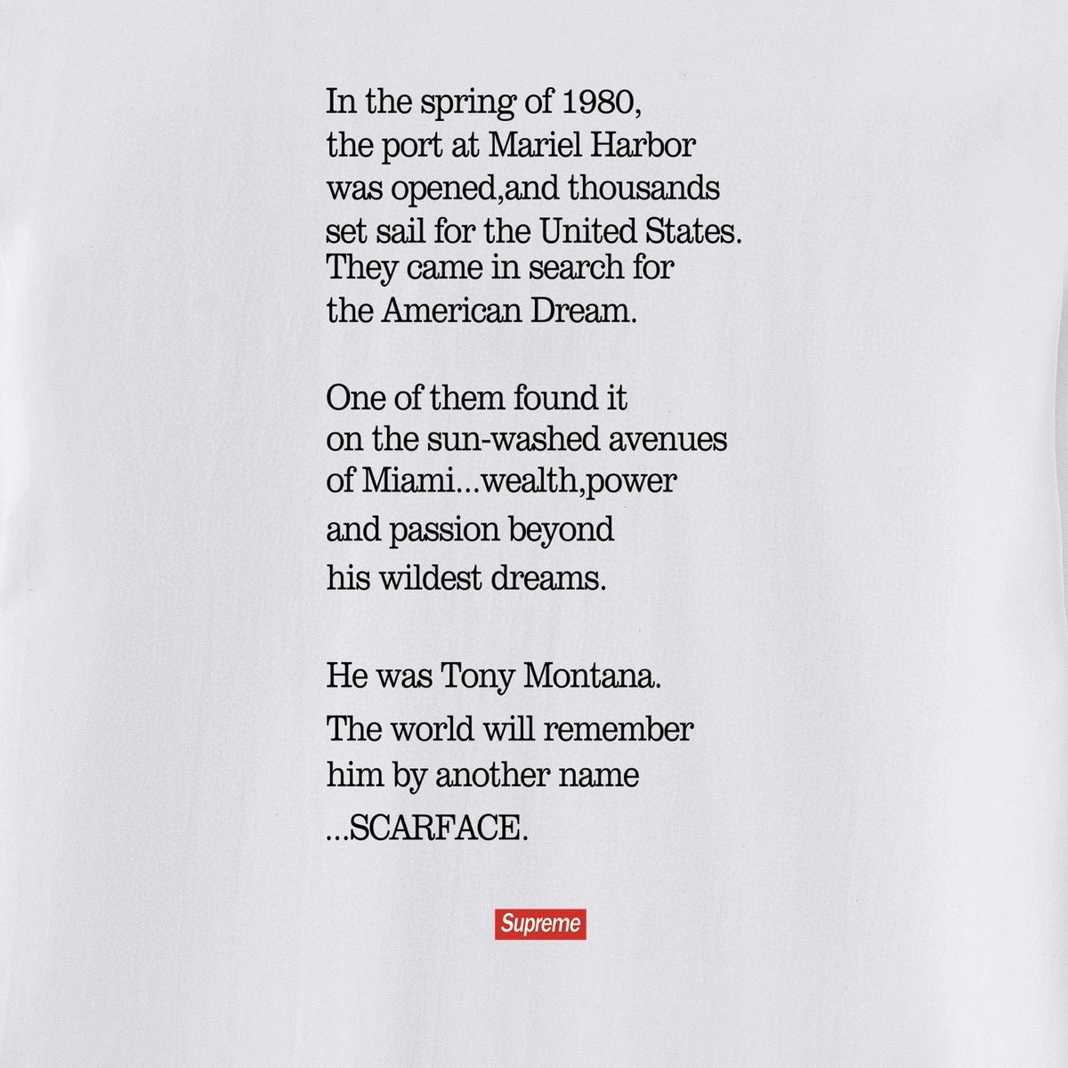 Supreme Tee S159